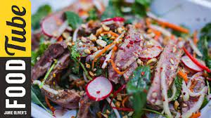 Oriental Beef Salad Food Busker Beef Salad Beef Recipes Food