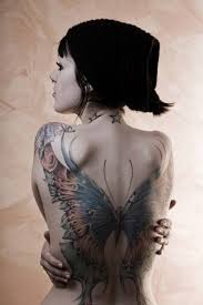 Riesen Falter Schmetterling Tattoo Tattoovorlage Schmetterling Tattoo Backpiece Tattoo Tatowiertinte