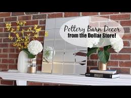 Flower arrangements can be smartly displayed to define the style of the house. Pottery Barn Dupes From Dollar Tree Youtube