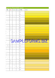Pms Chart With Rgb Html Conversions Pdf Free 35 Pages