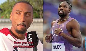 Matthew Hudson-Smith admits he has GHOSTED former house-mate Noah Lyles  after failing to read 100m Olympic champion's texts... as Team GB's 400m  silver medallist is teased over 'bathroom habit' revealed by US