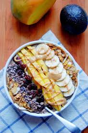 Mighty Mango Acai Bowl Uproot Kitchen Recipe Smoothie Bowl Recipe Acai Bowl Sweet Breakfast