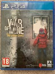 This War Of Mine The Little Ones Ps4 Pegi 18 Adventure Survival Horror Ebay Horror Adventure Survival