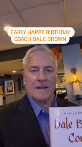 Legendary LSU basketball coach Dale Brown celebrates another birthday  Halloween! Jim Talbot and I give best wishes !