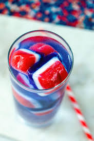 Reusable cold packs have made cooling bumps and bruises or relieving pain more convenient than using ice wrapped in towels. Red White And Blue Ice Cubes We Are Not Martha