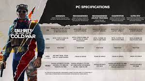 Ini Ukuran Call Of Duty Cold War Di Pc Dari Spek Rendah Sampai Ultra Semua Halaman Grid Games