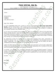 How to write cover letter templates. Cover Letter Principal Sample School Leaver