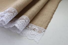 180cm X 55cm Natural Hessian Burlap Lace Table Runner Etsy Burlap Lace Table Runner Burlap Lace Lace Table Runners