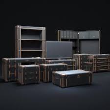 Southern enterprises voyager espresso trunk coffee table. Richards Trunk Coffee Table 3d Models Stlfinder