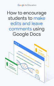 Collaborate With Students In Google Docs In 2020 Google Education Student Encouragement Virtual Classrooms