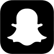 Free Black Snapchat Icon Customize And Download Black Snapchat Icon Black Social Icons Snapchat Icon Black App Snapchat Logo