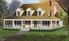 Outdoor porches, both front and rear, are perfect for entertaining and enjoying the views. Sears House Plans Acadian Wrap Around Porch House Plans 36951