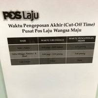 Now, pos laju has expanded its services out from domestic territories, into asean countries, and customers who sent their parcels and the staff that work within the information system are the information is updated in batches and only after a certain time period, often after a few hours of what. Poslaju Wangsa Maju 3 Tips From 235 Visitors