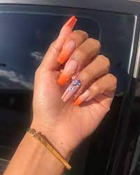 If they're applied properly with good quality products, they will make your nails look strong, healthy and the height of sophistication. Pinterest Lolaxxlola Orange Ombre Nails Ombre Acrylic Nails Orange Nails Orange Acrylic Nails
