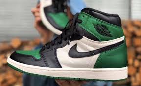 Nike Air Jordan 1 Low Pine Green Black White Air Jordan 1 Retro High Og Pine Green Air Jordans Sneakers Jordan 1 Retro High