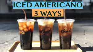 What is an iced caffe americano. Iced Vanilla Americano 3 Ways Using Regular Brewed Coffee Instant Coffee Espresso Youtube