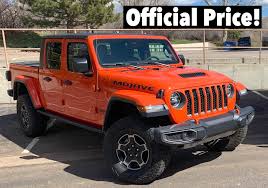 The 2020 gladiator is offered in seven different trims: 2020 Jeep Gladiator Mojave Pricing Confirmed Here S How Much It Actually Costs The Fast Lane Truck