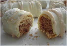 Mini Buches Choco Coco Halawiyat Maghribiya Gateau Oriental Facile Recette Gateau Marocain Recette Gateau Oriental