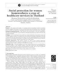Help for fourth graders with eureka math module 4 lesson 9. Pdf Social Protection For Women Homeworkers A Case Of Healthcare Services In Thailand