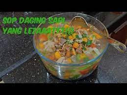 Sop Daging Sengkel Ala Chef Ter Abal2 Youtube Masakan Indonesia Resep Daging Makanan Minuman
