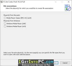 Once you download the file, the smart installer will launch and automatically adapt to your version of windows. K Lite Codec Pack 1436 Full Free Download