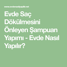 Evde Sac Dokulmesini Onleyen Sampuan Yapimi Evde Nasil Yapilir Sac Sampuan Dogal Cilt Bakimi