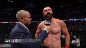Andrei arlovski profile, mma record, pro fights and amateur fights. Ufc San Antonio Andrei Arlovski Octagon Interview Youtube