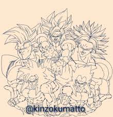 Gogeta Ssj4 Vs Broly And Baby Vegeta Dibujos Dibujos Para Colorear Bocetos