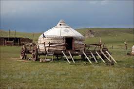 Then take turns to tell a partner what happened. Yurt Wikipedia