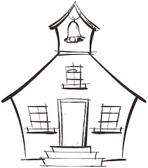 Click image or link to print a full size school house coloring page in adobe pdf format. School 66824 Buildings And Architecture Printable Coloring Pages