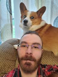 Clyde lost interest in snow, Hezzy looks betrayed