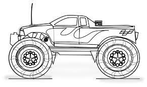 Keep a cat and pumpkin company on a magical night. Free Printable Monster Truck Coloring Pages For Kids Monster Truck Coloring Pages Race Car Coloring Pages Cars Coloring Pages