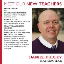 👋 NEW FACES ON THE PATH! 👀 Daniel Dudley, 10-12 mathematics “I am a  teacher with 31 years of experience. I started my career as a Peace Corps  Volunteer in Malawi, Africa,