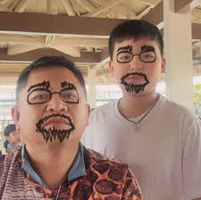 The original Michelin Man from 1894.⁣ The Michelin Man is white because  rubber tires are naturally white. It was not until 1912, that carbon  chemicals were mixed into the white tires, which