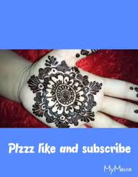 As the fashion trends are extending you can either select one type or use combination of two over the front and back of the hands. Beautiful Flower Gol Tikki Mehndi Design For Hand Mmp Video Dailymotion