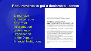 Getting a contractor license in texas: Wisconsin Dealer License