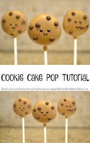 Cookie Cake Pop Tutorial A Fun Idea For Cake Pops Perfect For A Party Treat For Kids So Easy To Make Too Cake Pop Decorating Fun Cake Pops Cake Pop Tutorial