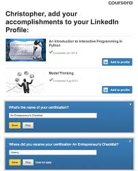 Moocs And Jobs Linkedin Coursera Udacity Edx Pearson Offer New Stamp Of Approval Silicon Valley Business Journal Online Education Moocs Education Sites