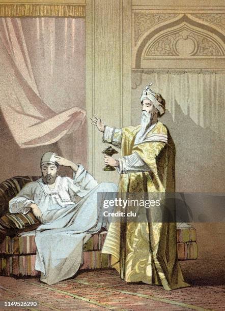 Jewish High Priest And Levites Handcolored Wood Engraving Published C1880 High-Res Vector Graphic - Getty Images