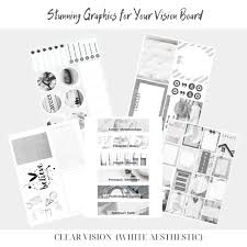 Consult a life coach to help you set out precisely what you want your future to look like and to draw up a roadmap to make it happen. White Vision Board Kit Stunning Powerful Dream Board
