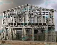 LGSF (Light Gauge Steel Framing) Construction | Houses