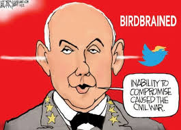 Kelly's Civil War take is Trumpian: Darcy cartoon