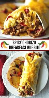 This Chorizo Breakfast Burrito Is The Perfect Low Carb Morning Meal It S A Filling And T Chorizo Breakfast Breakfast Burritos Recipe Mexican Breakfast Recipes