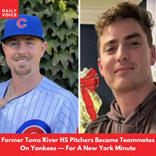 Two former Toms River High School North baseball players were briefly  teammates in Major League Baseball. The New York Yankees traded for Chicago  Cubs pitcher Mark Leiter Jr.