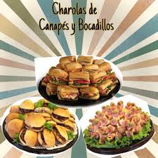 Smash garlic cloves with side of a knife, place in a small bowl and toss with olive oil to flavor. Bocadillos Canapes Canelita Posts Facebook