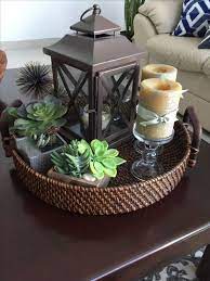 Group several of these mini terrariums — made in votive holders or stemless wineglasses — together. 62 Table Centrepiece Decoration Inspirations For Your Home Decoration Page 19 Modern Coffee Table Decor Table Decor Living Room Table Centerpiece Decorations