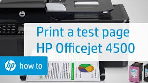 We would like to show you a description here but the site won't allow us. Printing A Test Page Hp Officejet 4500 Wireless All In One G510n Hp Youtube