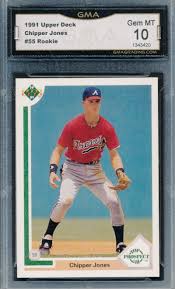 Discover the magic of the internet at imgur, a community powered entertainment destination. 1991 Upper Deck 55 Chipper Jones Rookie Card Graded Gma 10 Ebay