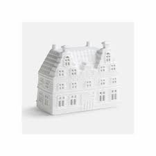 Haus in niederlande günstig kaufen. Grachtenhaus Amsterdam Aus Porzellan Von Klevering Lichthauser