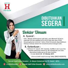 Analisis terhadap kebutuhan ini didasarkan pada tiga macam responden. Lowongan Kerja Dokter Umum Perawat Apoteker Rs Intan Husada Tarogong Garut Info Loker Medis